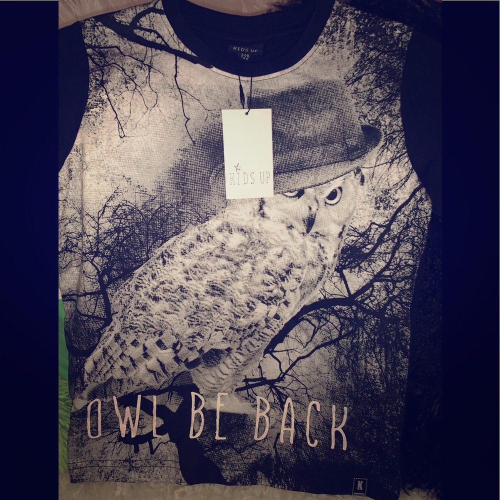 Brand new OWL BE BACK long sleeved T (NWT)